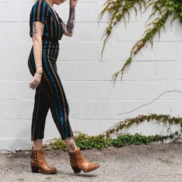 Bed Stu Blaire Leather Ankle Boot Tan Rustic Cobbler Lace Boots Women's Size 9 - Picture 16 of 16